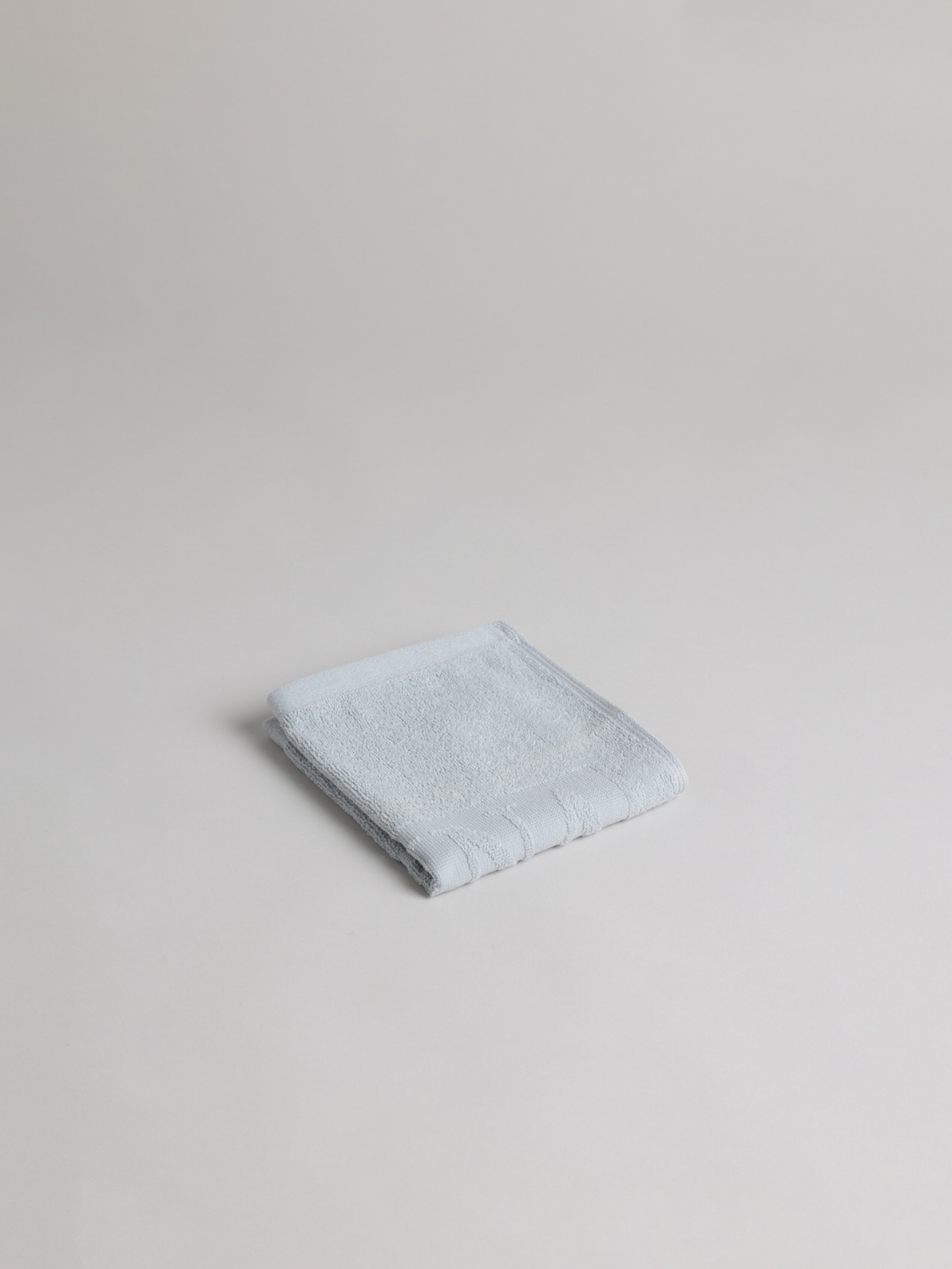 Agnes Organic Cotton Face Cloth - Lake