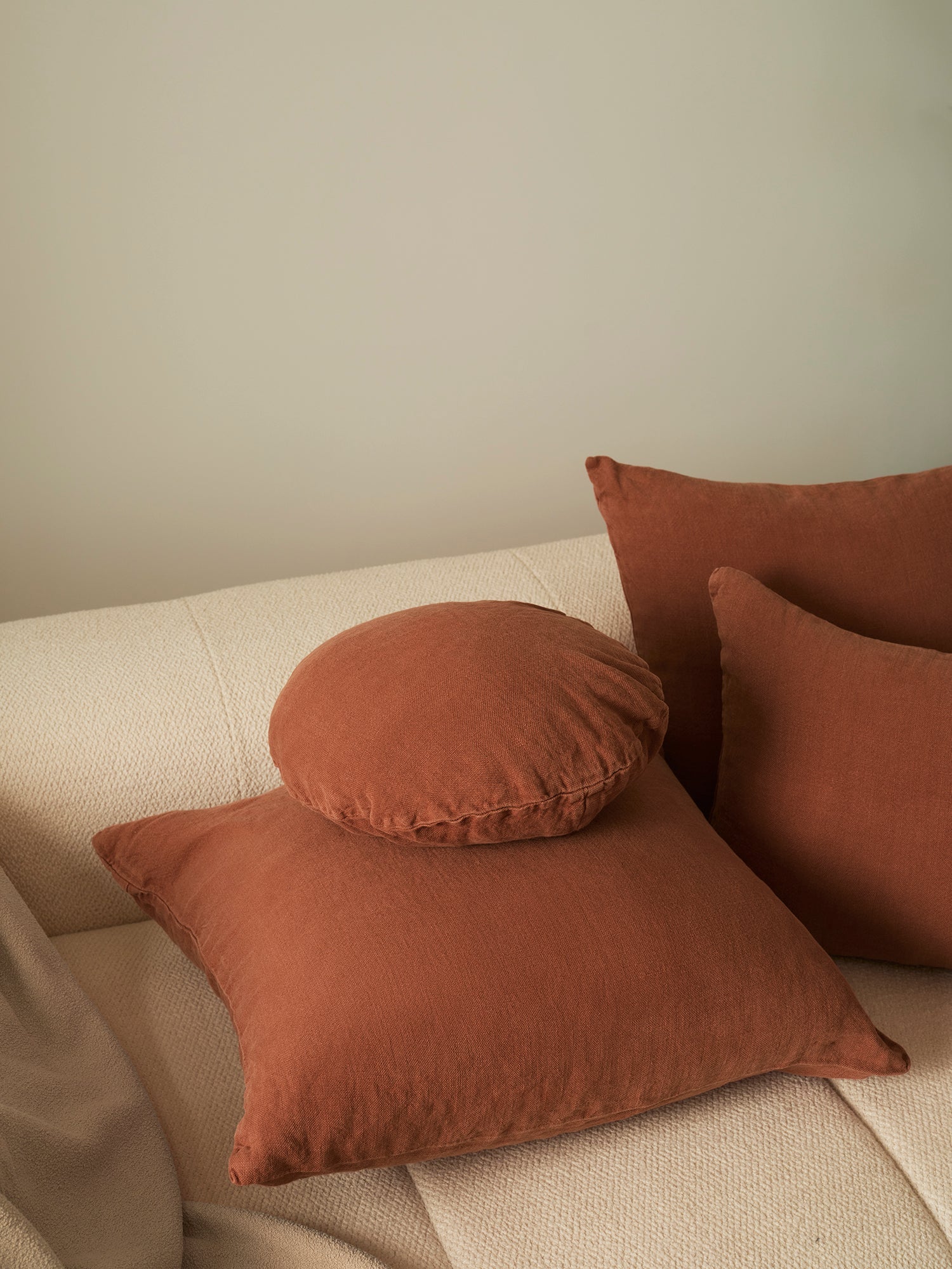 Essential Linen - Rust