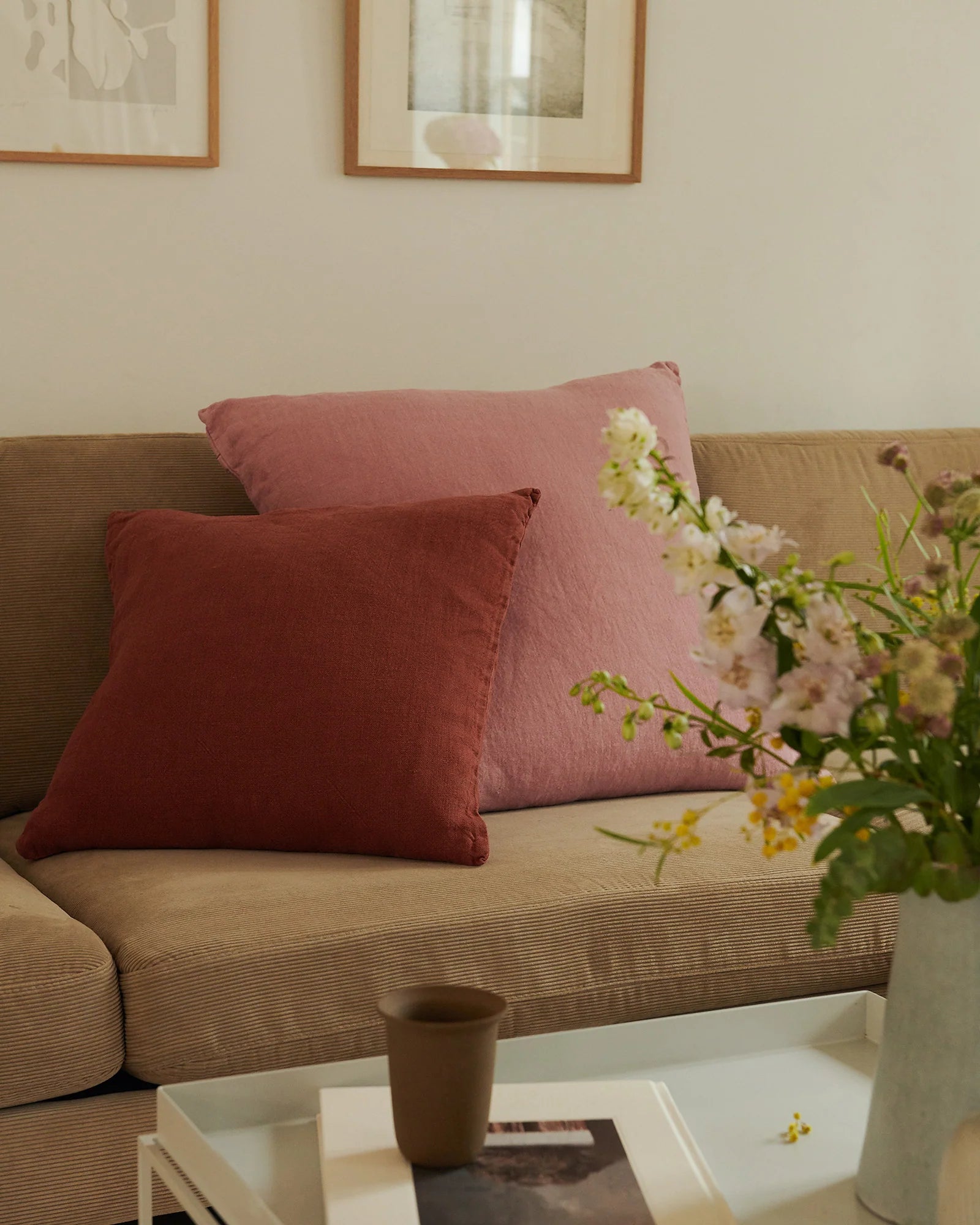 Essential Linen - Rust