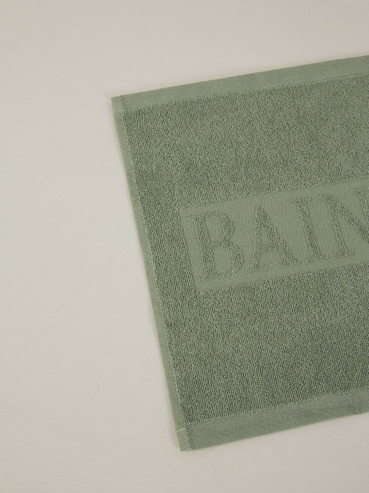 Agnes Organic Cotton Face Cloth - Sage