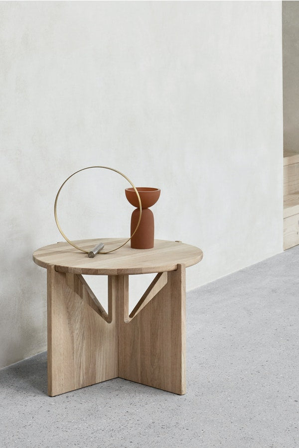 Dual Vase S Ocher