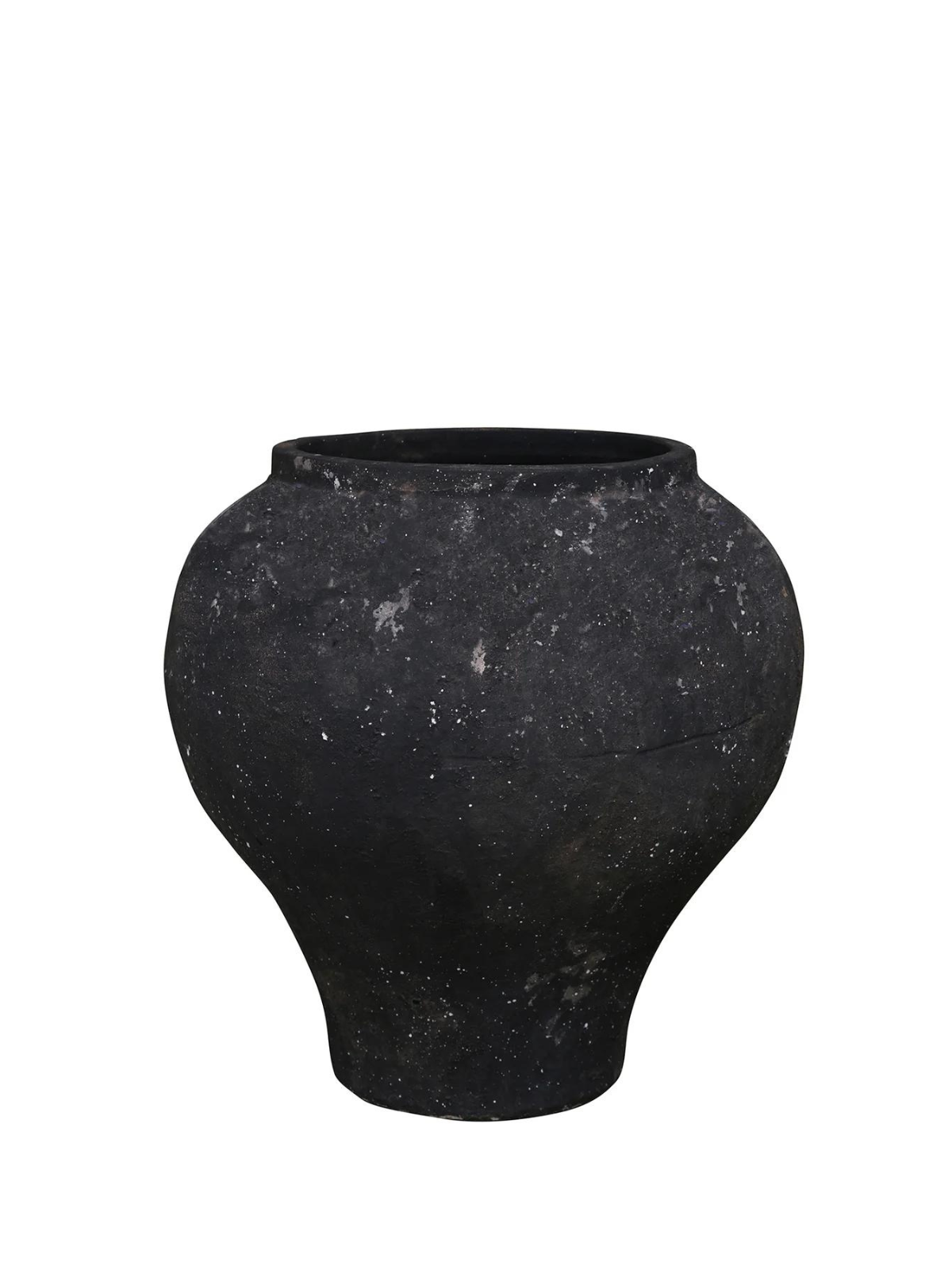 Saliano Floor Pot Black