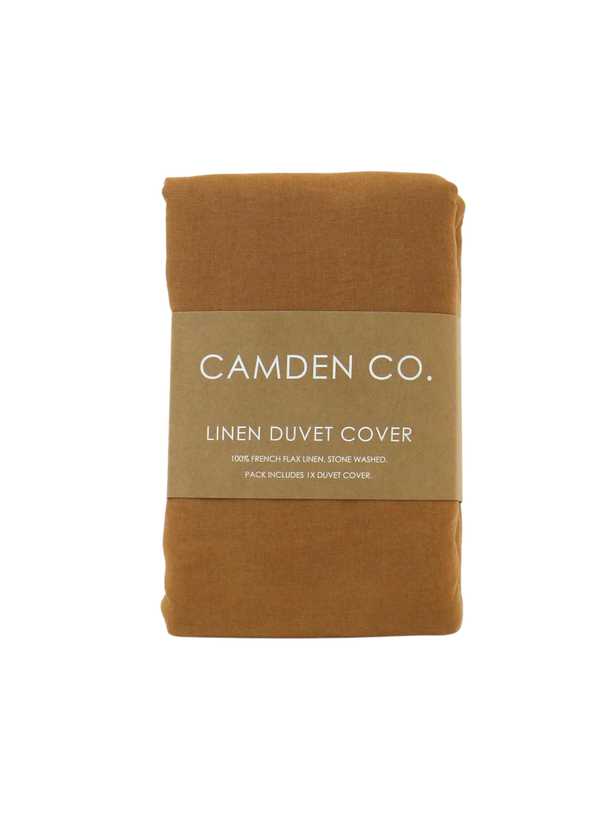 Linen Duvet Cover - Terracotta - Queen