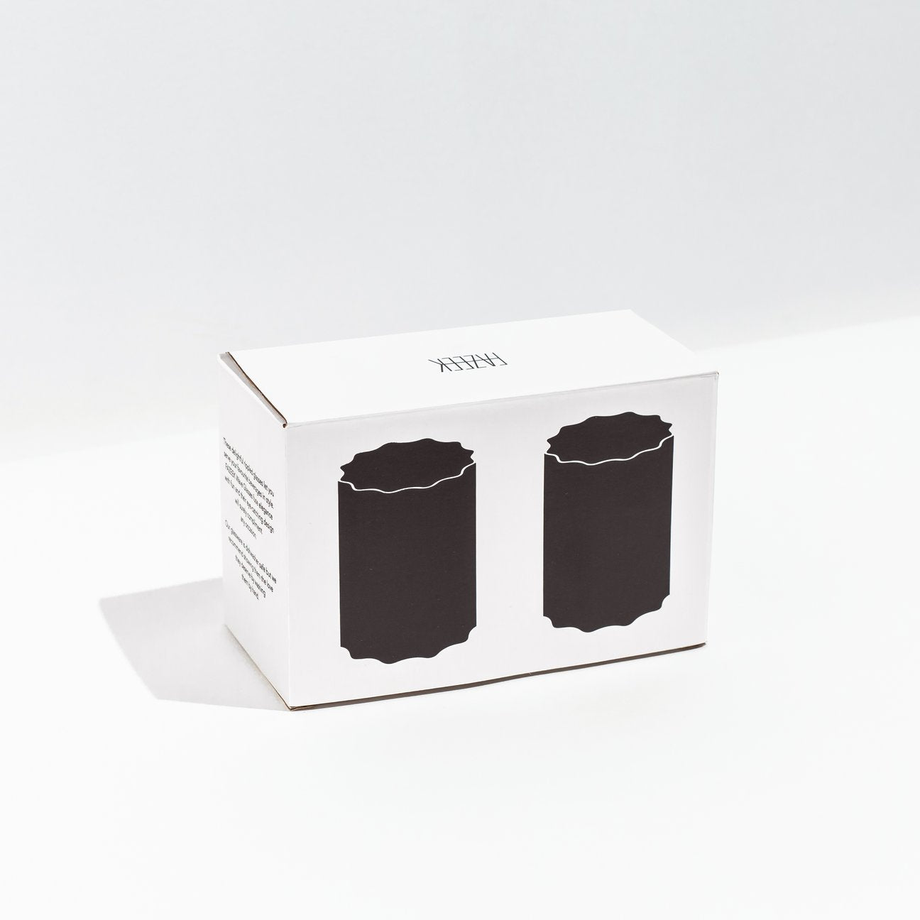 TWO WAVE GLASSES - SMOKE