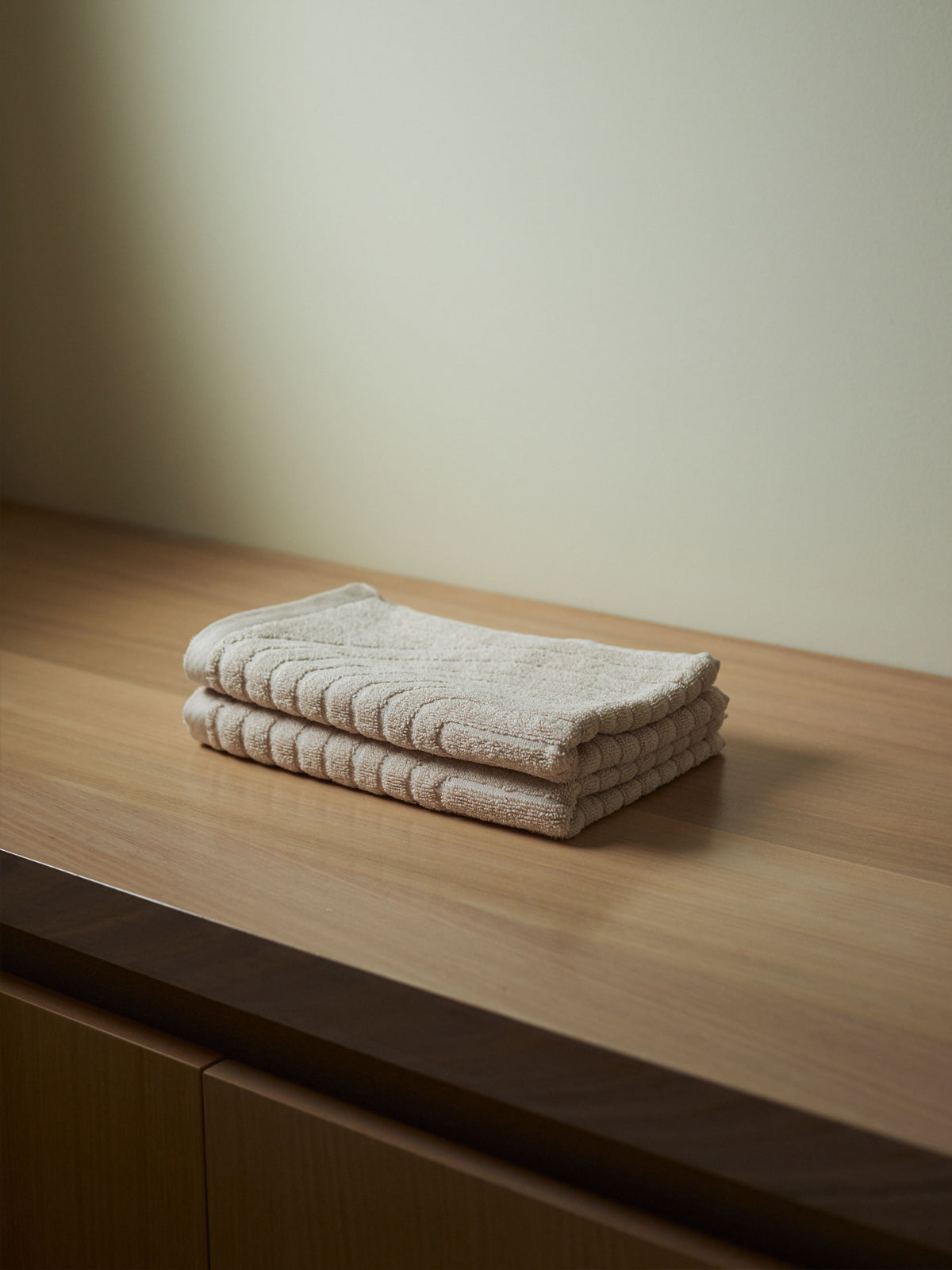 Clovelly Organic Cotton Hand Towel - Clay