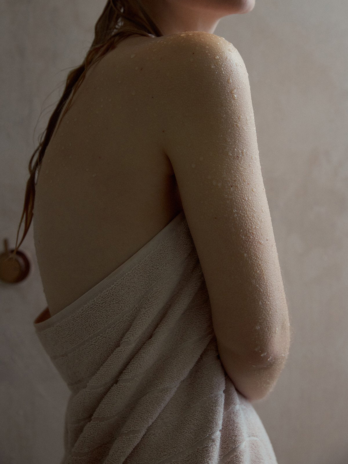 Cove Organic Cotton Bath Towel - Clay