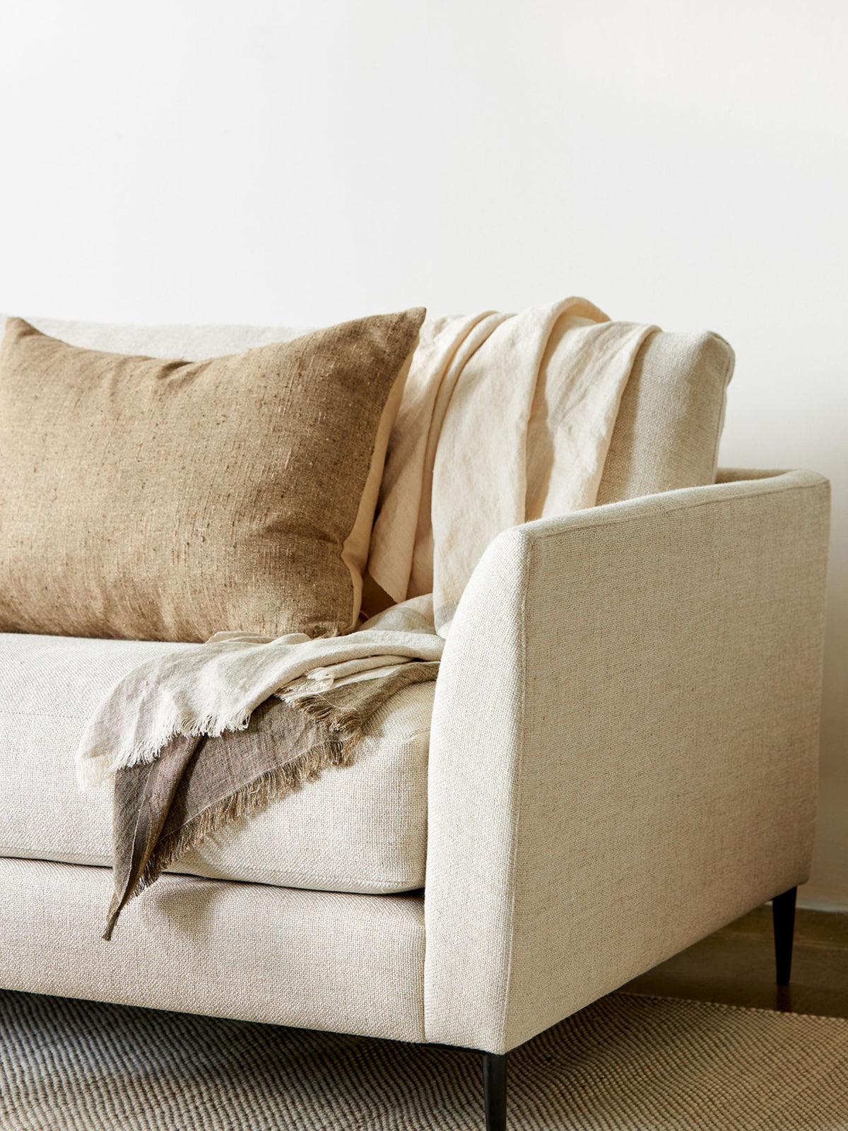 Harvest Silk Blend Cushion Cover - Cinnamon