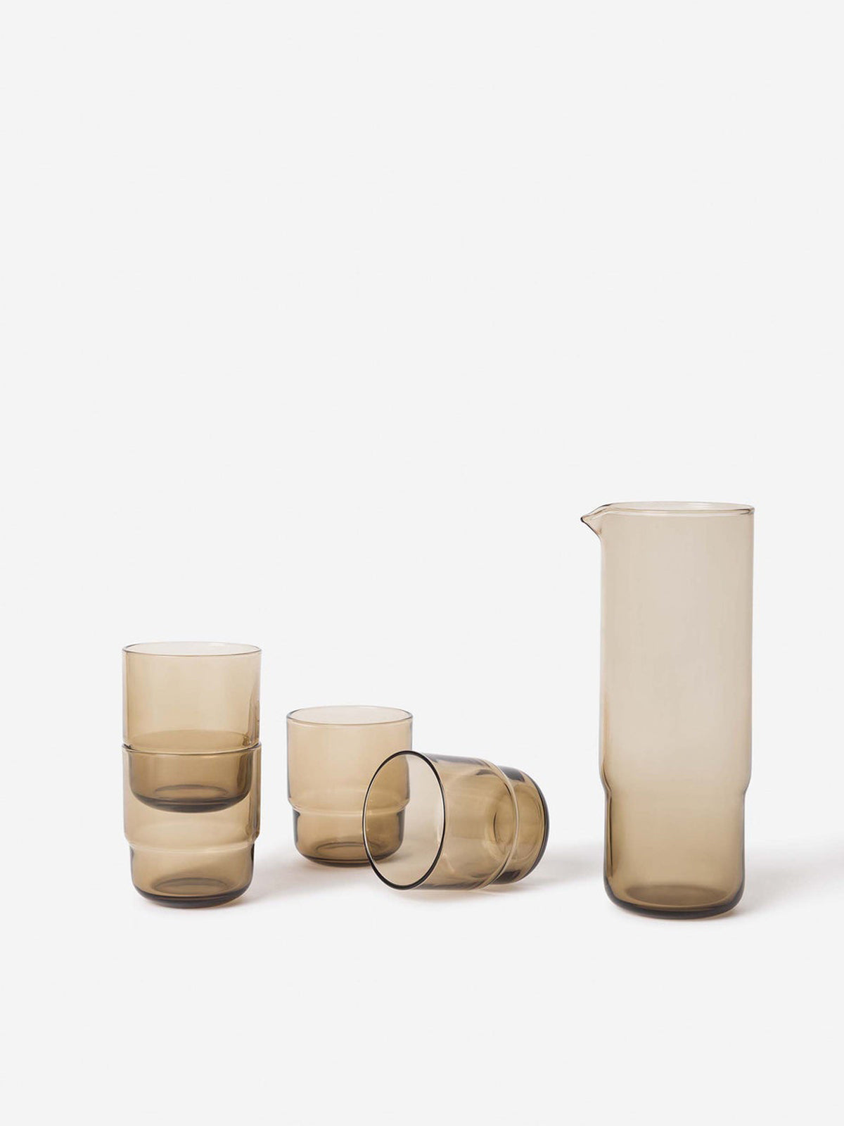 Piccadilly Carafe Smoke Brown
