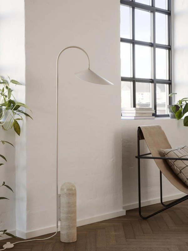Arum Floor Lamp - Cashmere