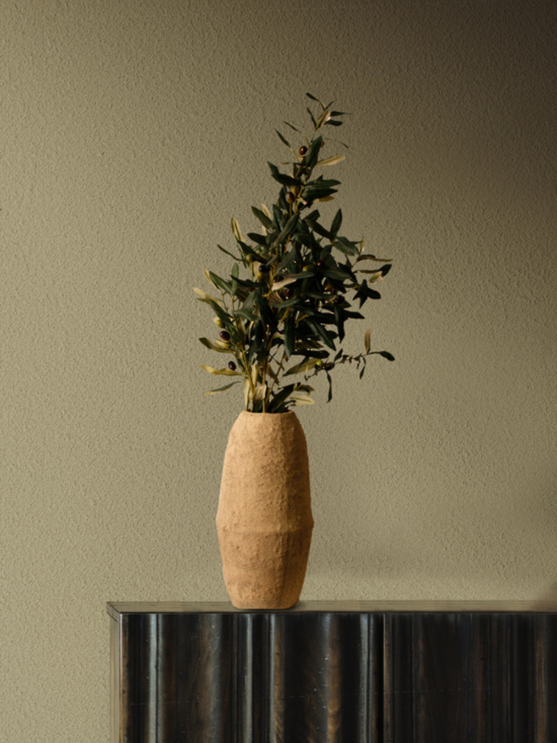 Caru Sand Terracotta Vase