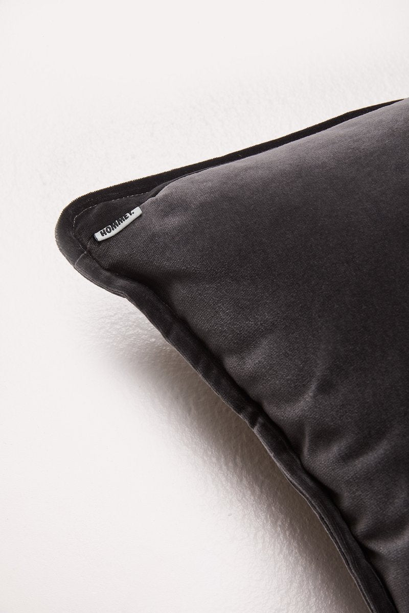 Lumbar Velvet - Graphite