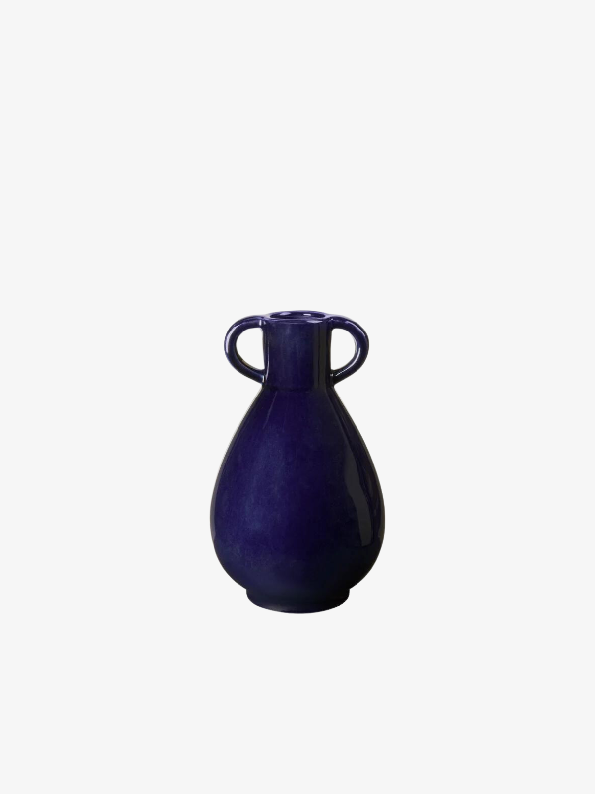 Broste Vase Simi Small - Deep Cobalt Blue