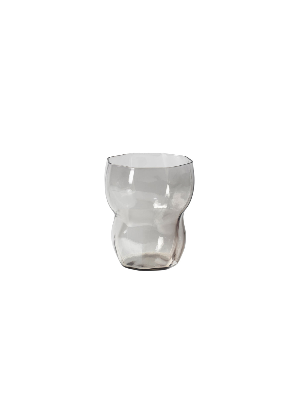 Broste Copenhagen Smoke Glass Tumblers Grey