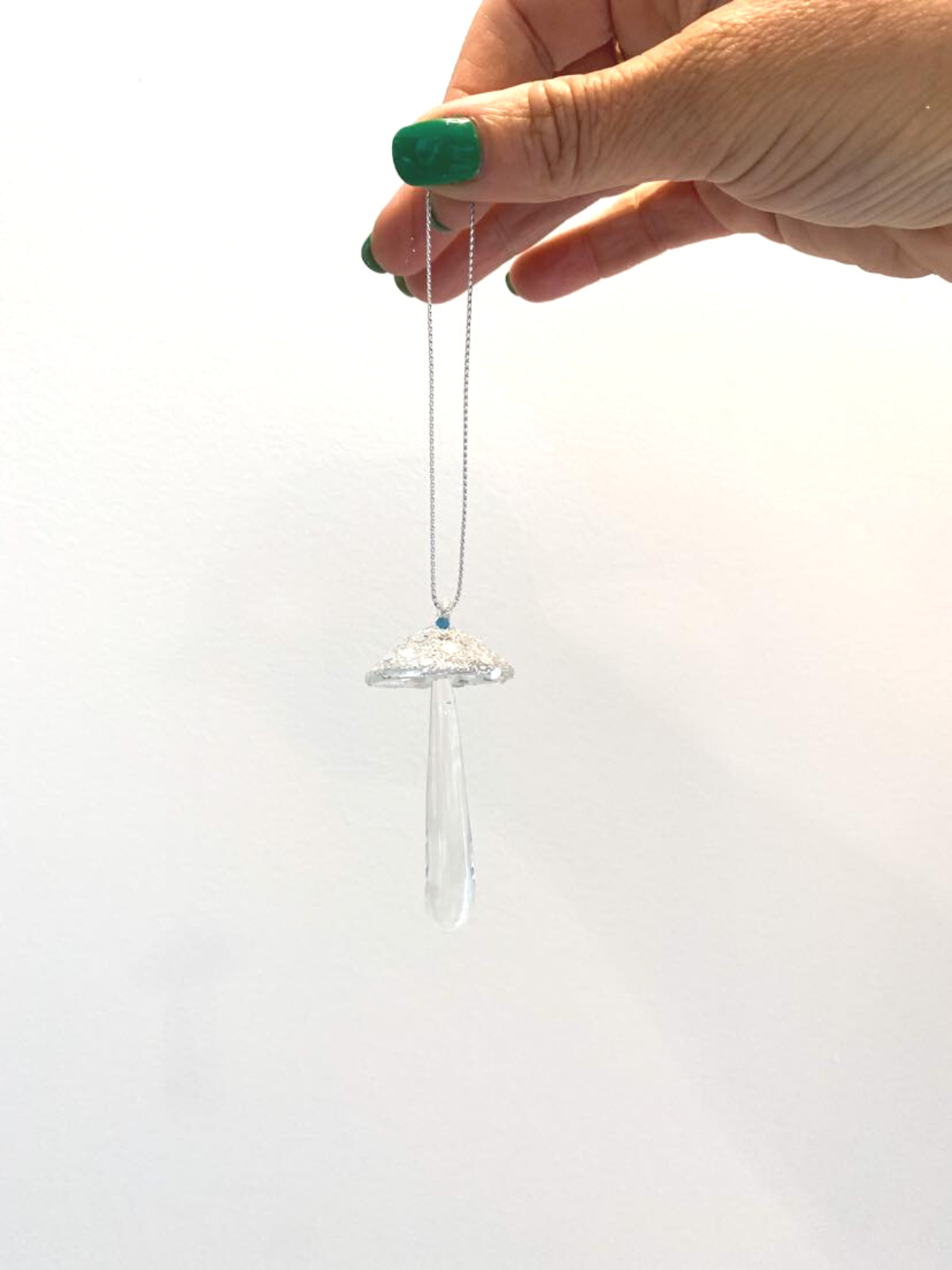 Hanging Glass Mushroom - Set of 3