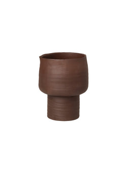 BROSTE Vase Axil Medium Red Clay