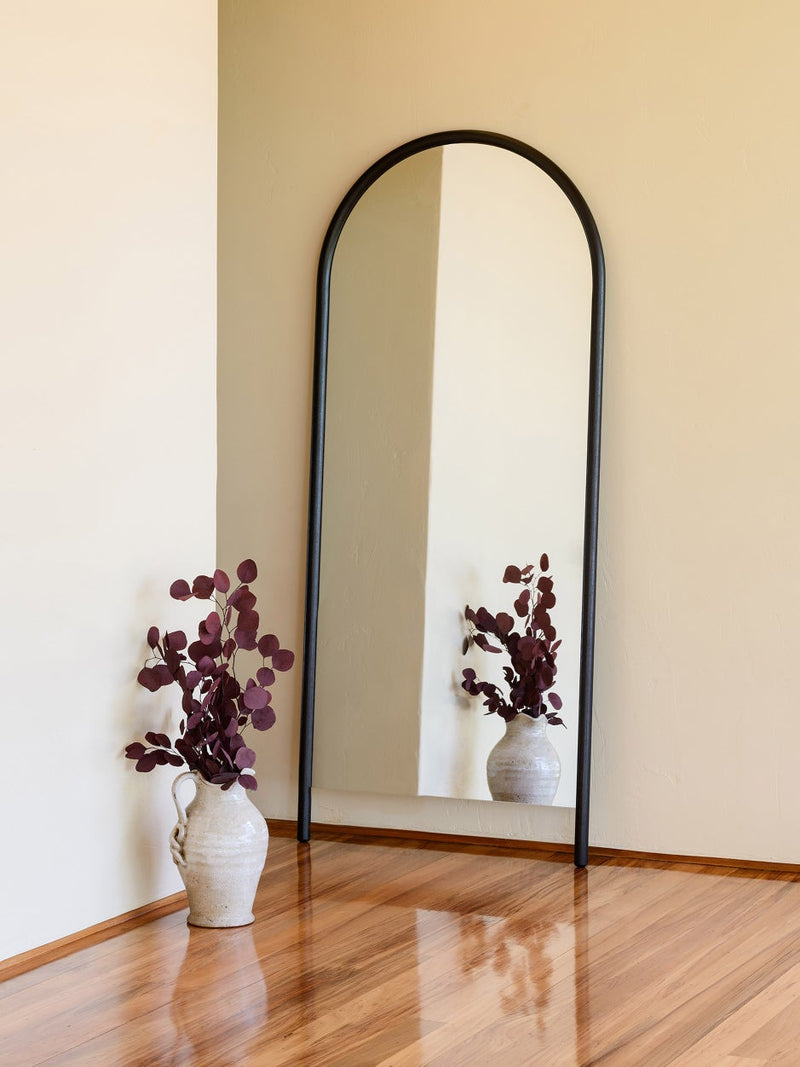 Arc Full Length Mirror - XL - Black