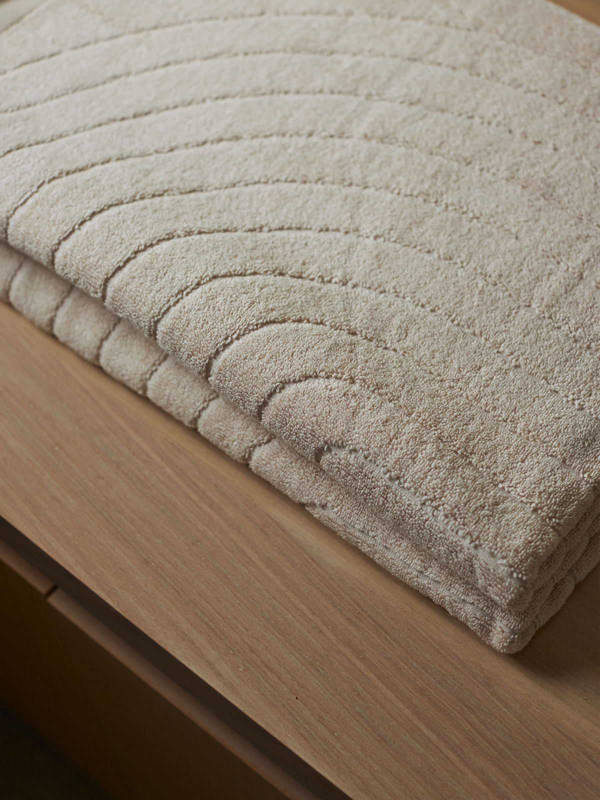 Cove Organic Cotton Bath Towel - Clay