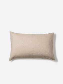 Chambray Linen Pillowcase Pair - Oatmeal