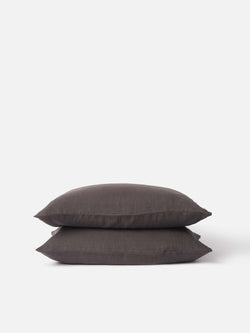Sove Linen Pillowcase Pair - Pepper
