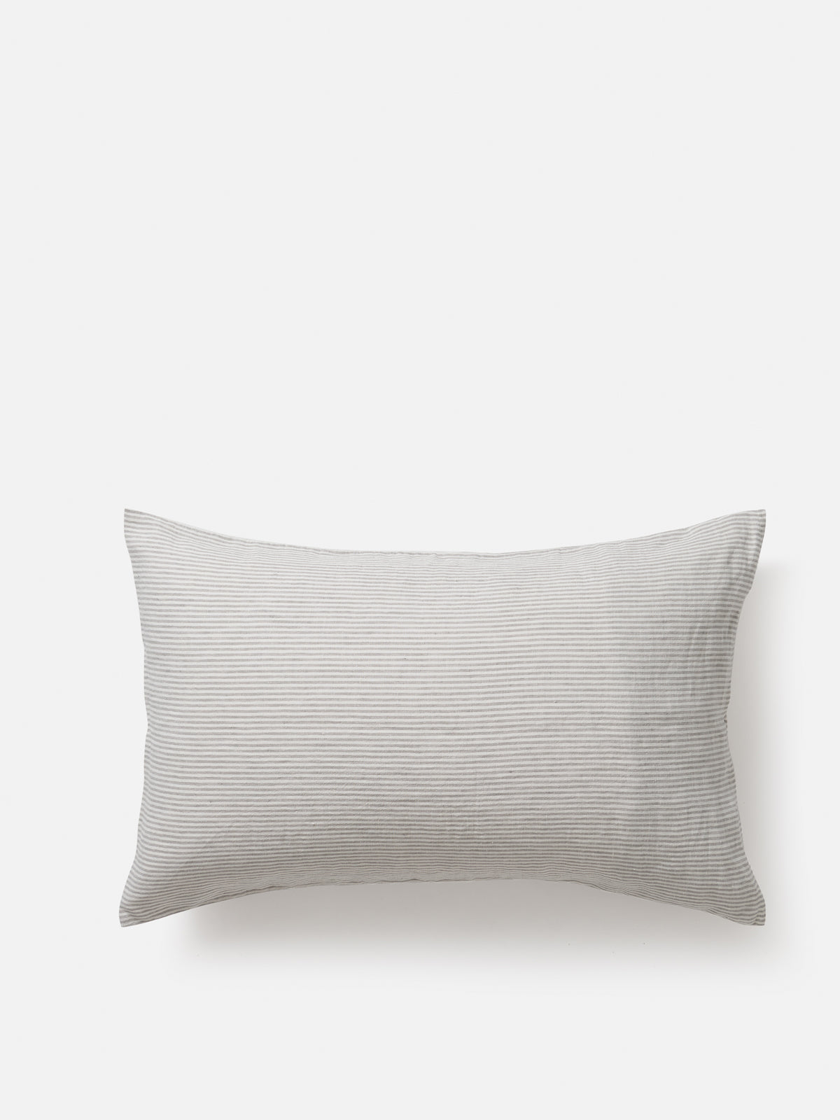 Pinstripe Linen Pillowcase Pair