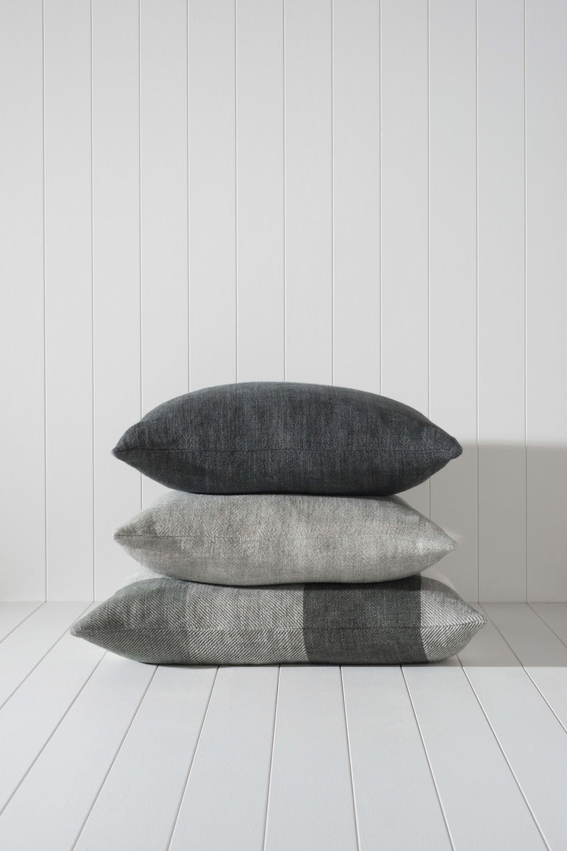 Heavy Linen Cushion - Grey
